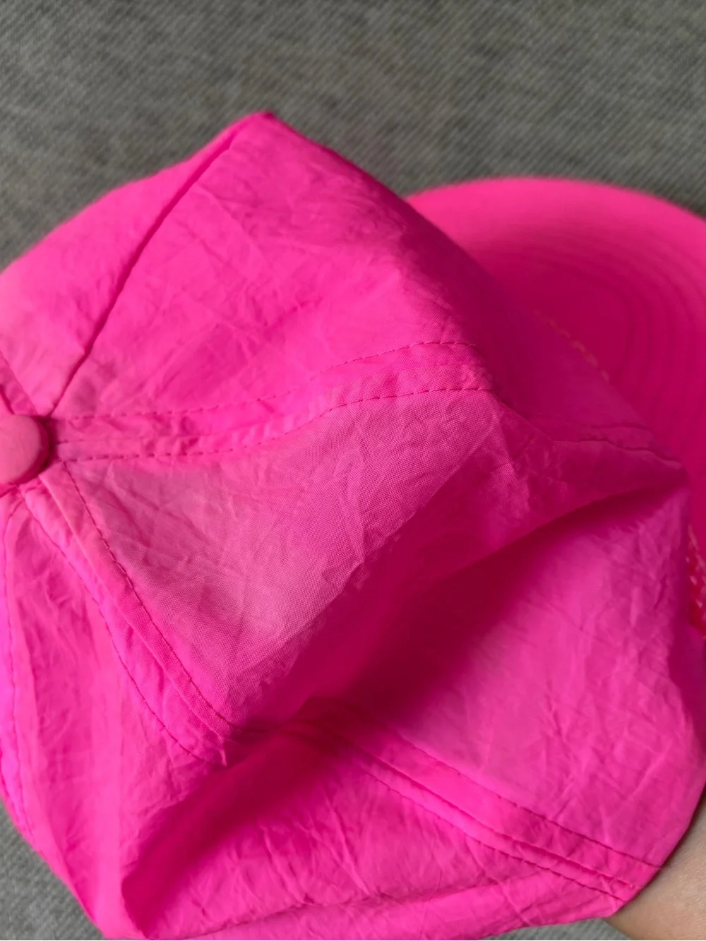 Vintage Shingle Shack Daytona Beach Florida 80s Hat Rope Snapback Hot Pink